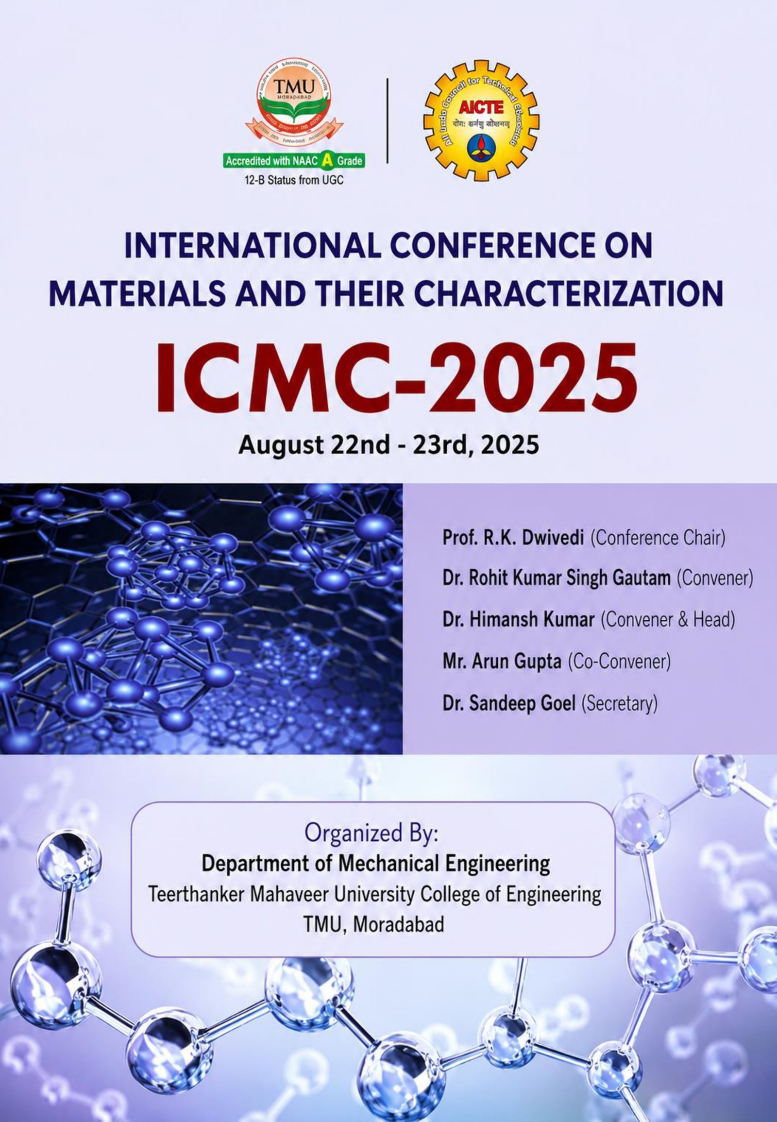 International Conference On “Materials and their Characterization”