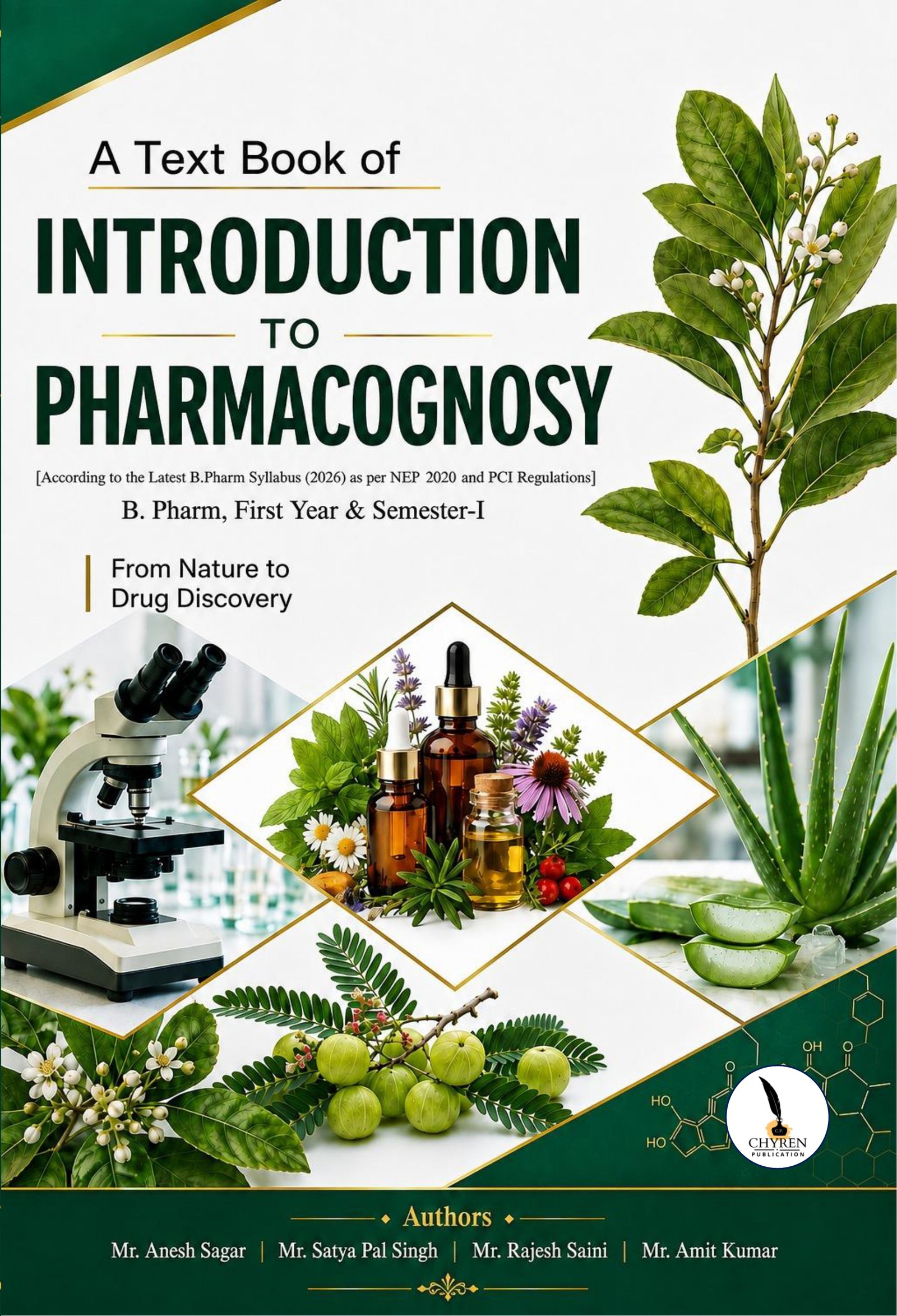 A Text Book of INTRODUCTION TO PHARMACOGNOSY