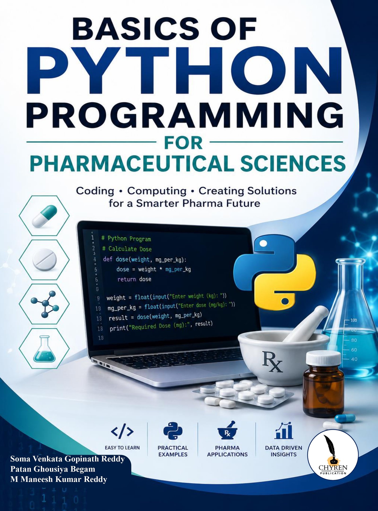 BASICS OF PYTHON PROGRAMMING FOR PHARMACEUTICAL SCIENCES