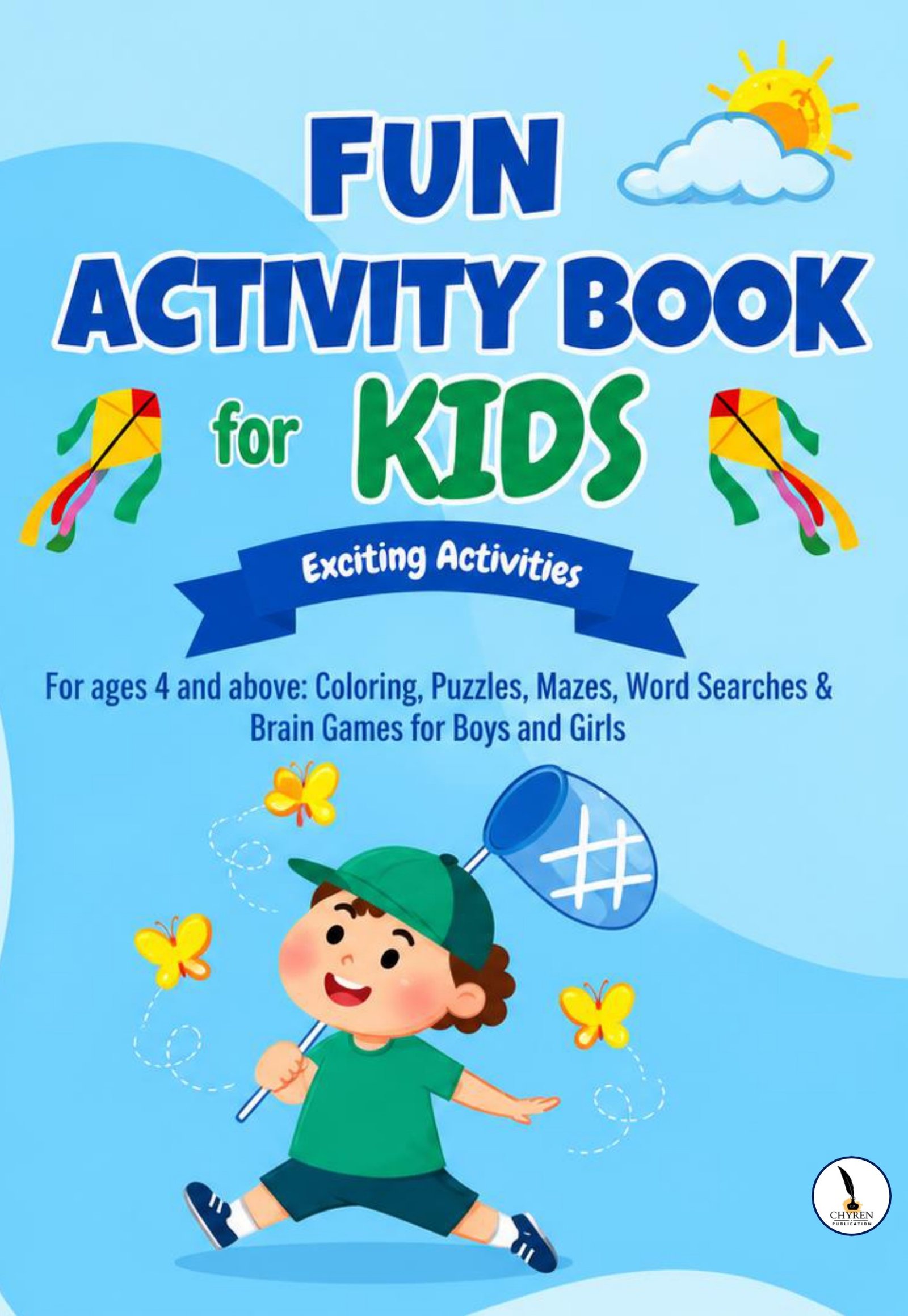 FUN ACTIVITY BOOK for KIDS