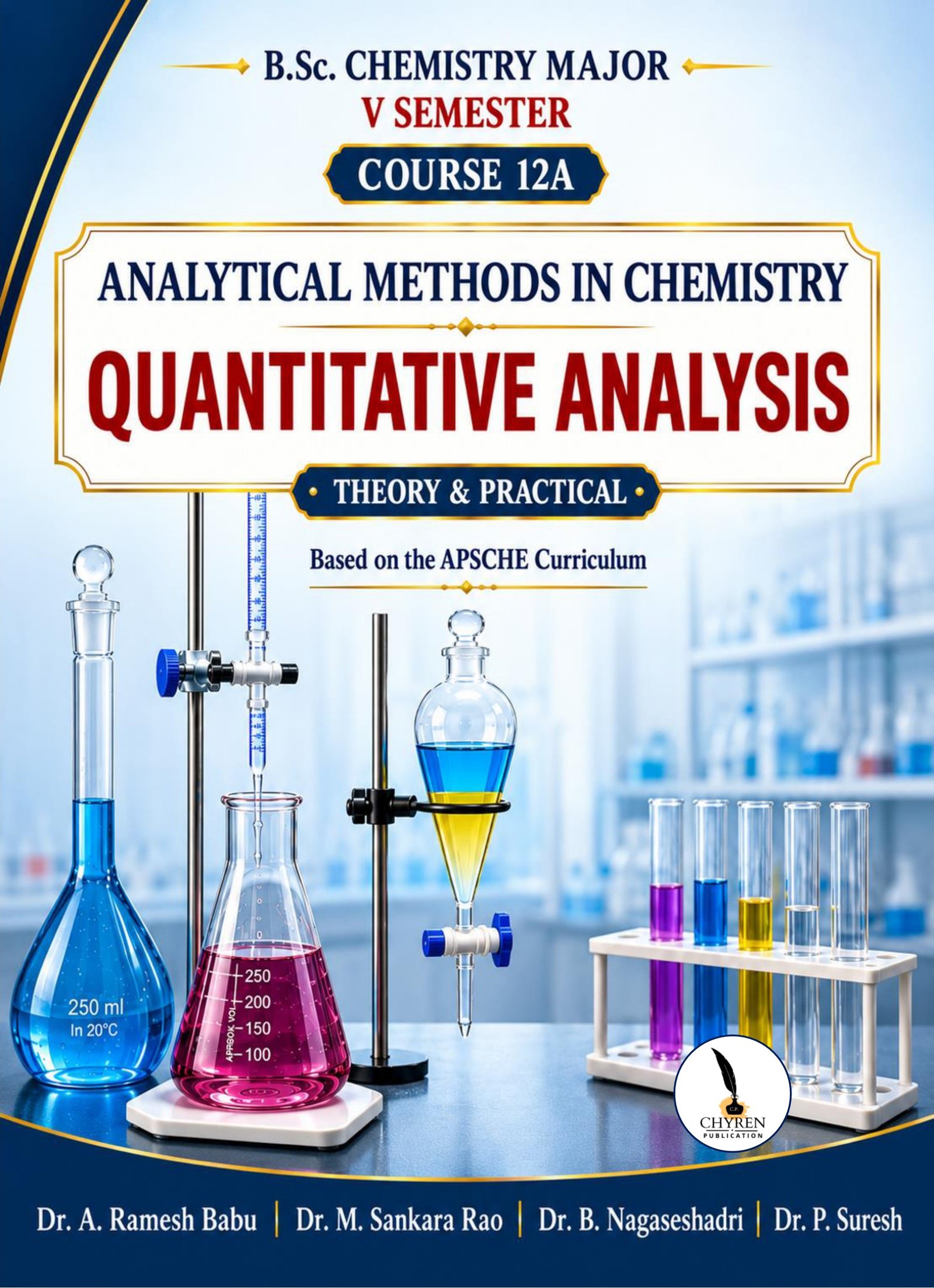 ANALYTICAL METHODS IN CHEMISTRY – QUANTITATIVE ANALYSIS