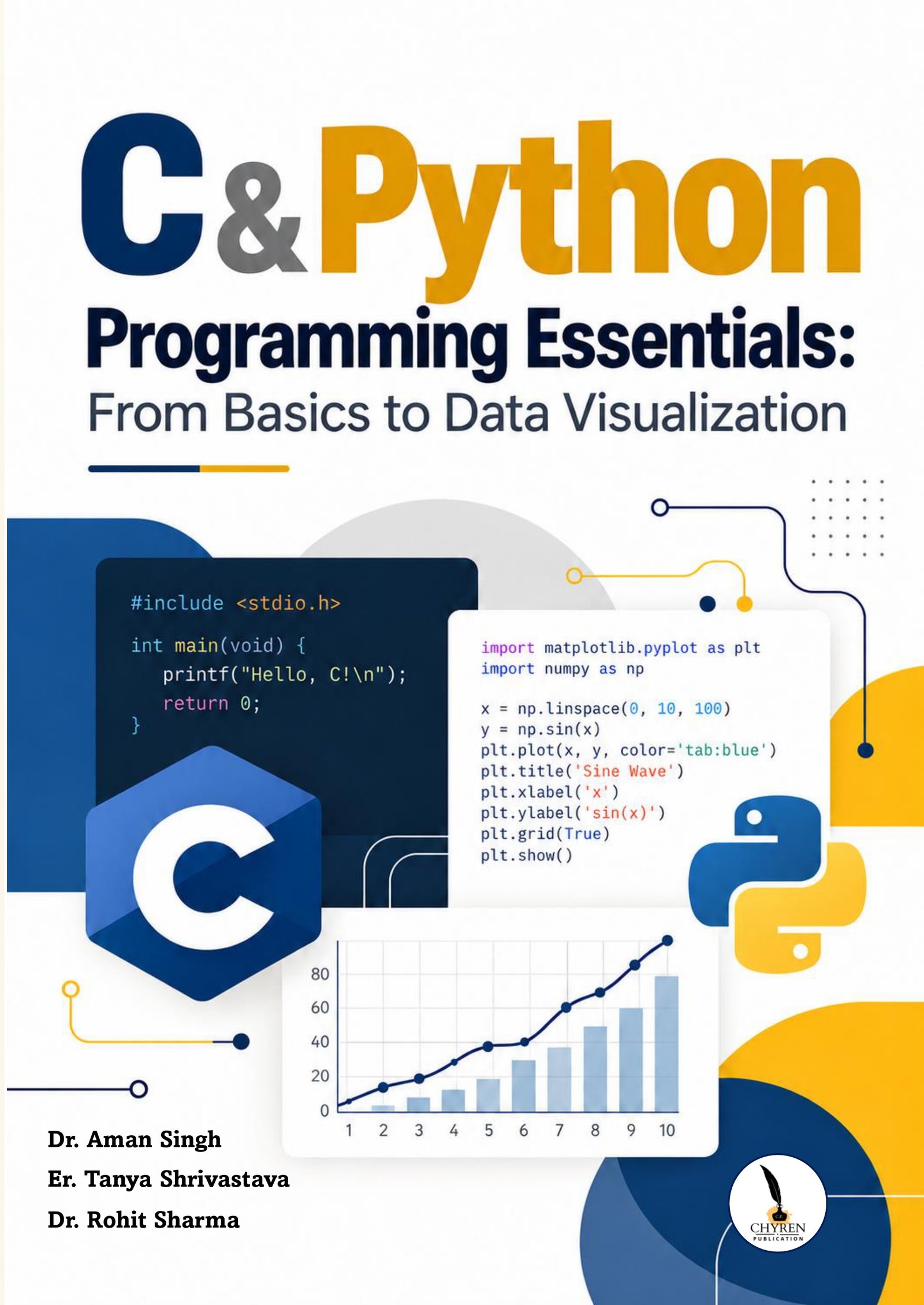 C & Python Programming Essentials: From Basics to Data Visualization