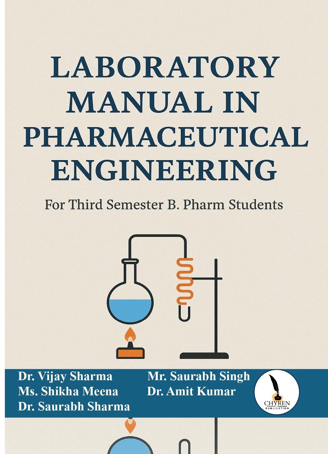 LABORATORY MANUAL IN 
PHARMACEUTICAL ENGINEERING 
For Third Semester B. Pharm Students 